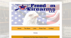 Desktop Screenshot of freedomfirearmsiowa.com